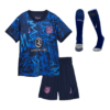 Kids Nike Atletico Madrid Custom Third Away Full Soccer Kits 2024-25