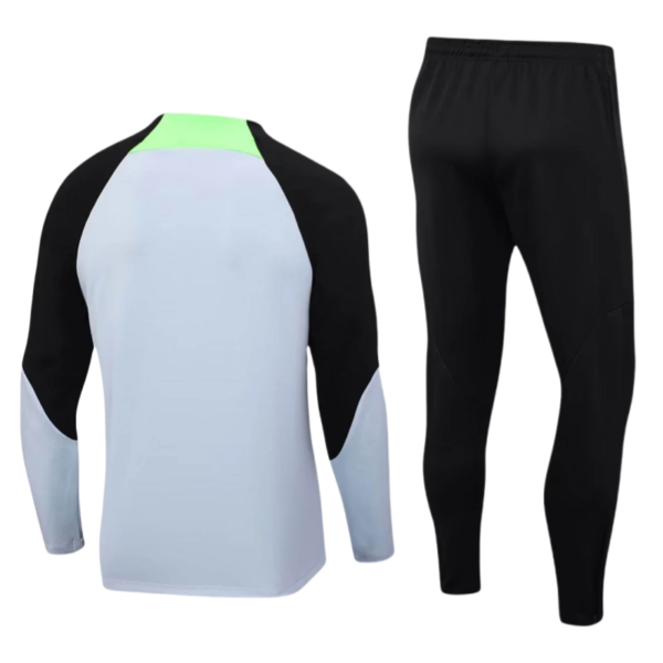 Liverpool Half-Pull Training Suit Grey Jersey 2023/2024 - Image 2