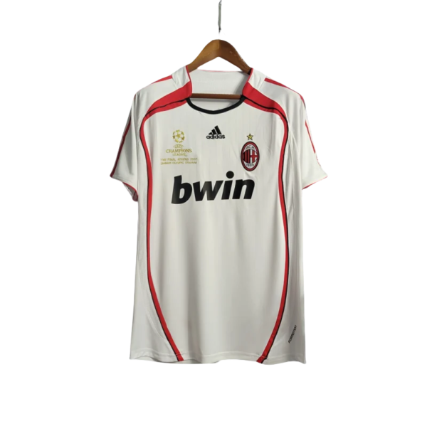 2006-07 AC Milan Ronaldo #99 Kakà #22 Maldini #3 Pirlo #21 UCL Final Retro Jersey Away Replica - Image 2