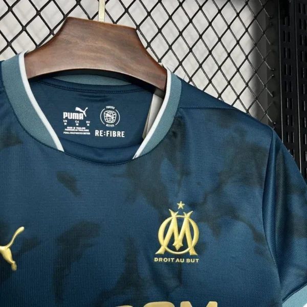 24-25 Marseilles Away Soccer Jersey - Image 4