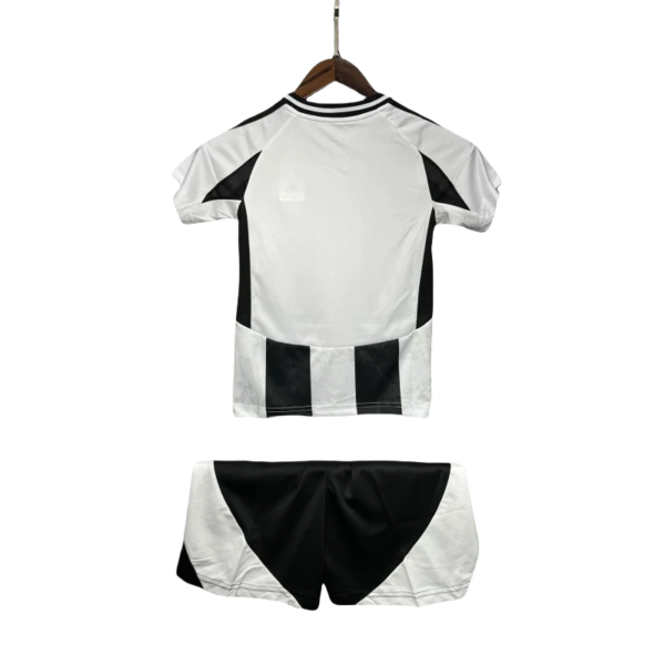 24-25 Juventus Home Soccer Kids Kit Jersey+Shorts - Image 2