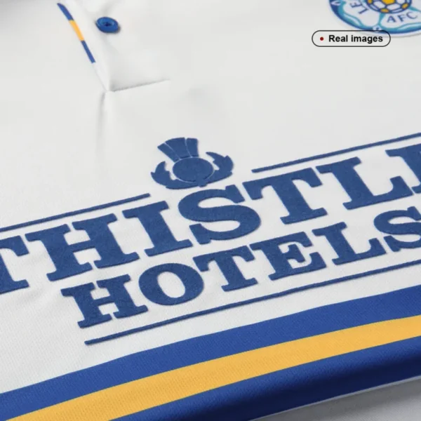1993/95 Leeds United Retro Jersey Home - Image 4