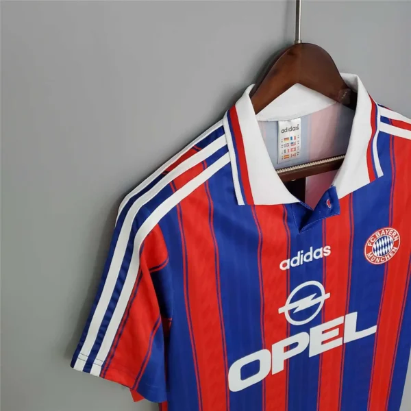 95-97 Bayern Munich Retro Jersey Home - Image 8