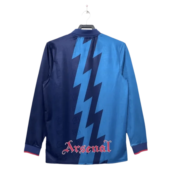 95-96 Arsenal Retro Away Long Sleeve Jersey - Image 2