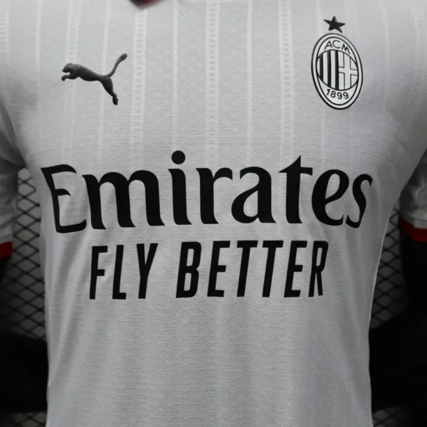 24-25 AC Milan Away Soccer Jersey Player Version - Image 3