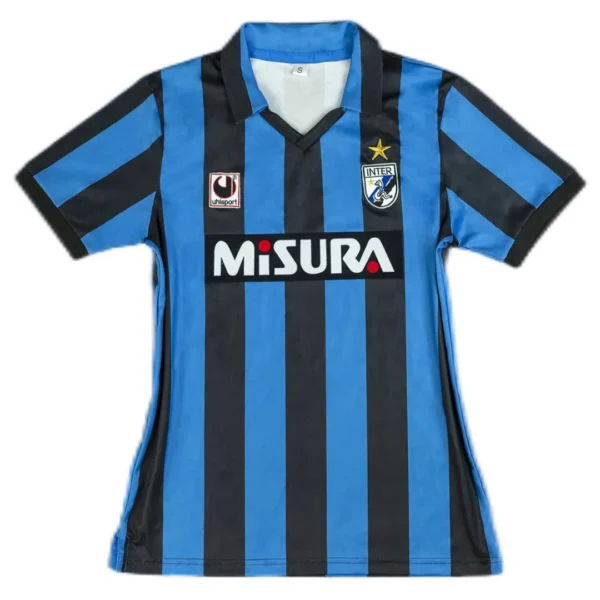 1988/90 Inter Milan Retro Jersey Home - Image 4
