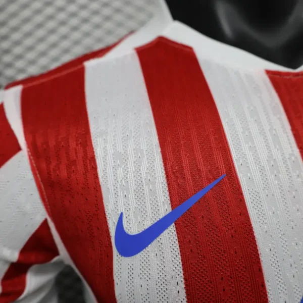 2025/26 Atletico Madrid Home Shirt Soccer Jersey Player Version - Image 4