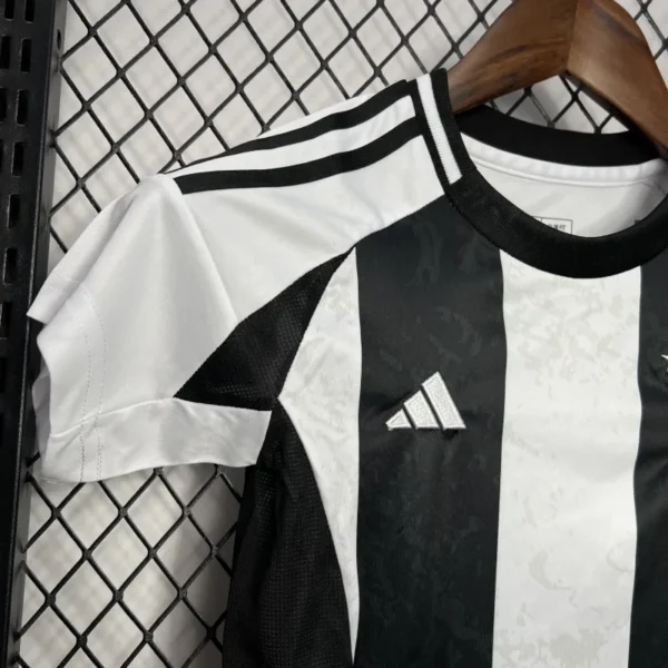 24-25 Juventus Home Soccer Kids Kit Jersey+Shorts - Image 4
