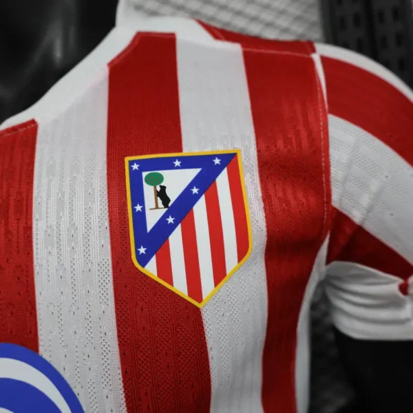 2025/26 Atletico Madrid Home Shirt Soccer Jersey Player Version - Image 5