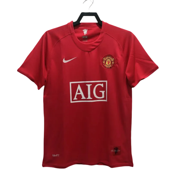 2007/08 Manchester United Retro Jersey Home