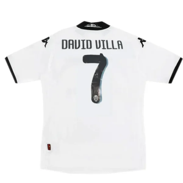 2009/10 Valencia Retro Jersey Home - Image 2