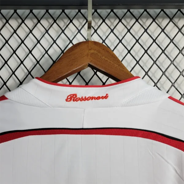 06-07 AC Milan UCL Final Retro Jersey Away Long Sleeve - Image 9