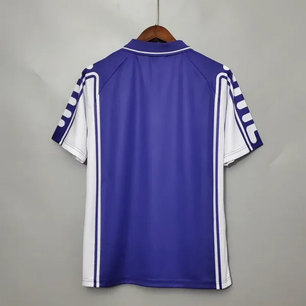 Fiorentina BATISTUTA #9 RUI COSTA #10    1999/00 Retro Jersey Home - Image 11