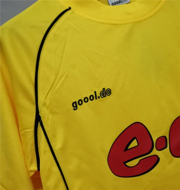 02-23 Borussia Dortmund Retro Home Jersey - Image 3