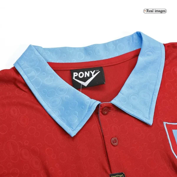 1995/96 West Ham United 100th Anniversary Retro Jersey - Image 6