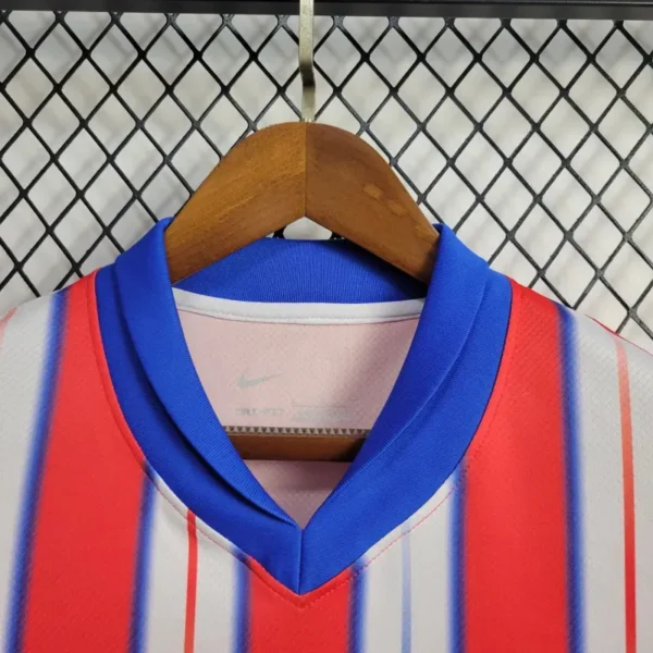 24-25 Atletico Madrid Home Soccer Jersey - Image 6