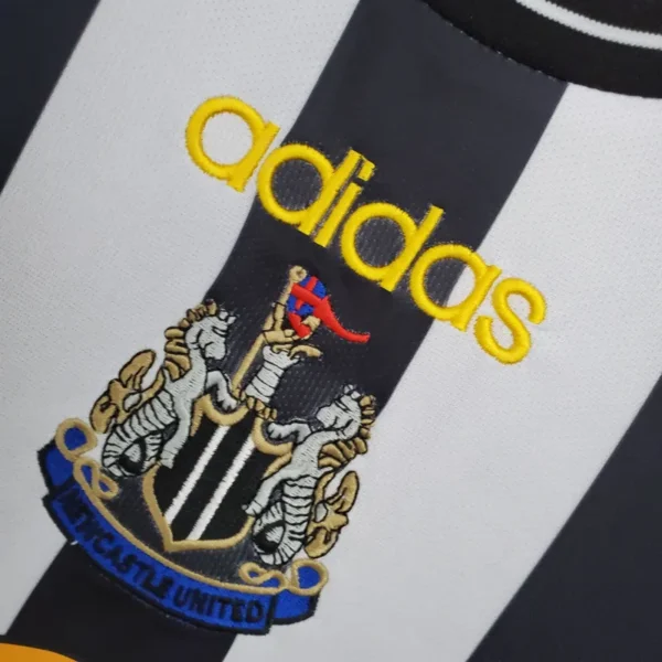 1997/99 Newcastle Retro Jersey Home - Image 4