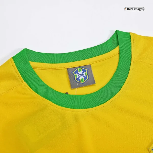 Brazil World Cup 1970 Retro Jersey Home - Image 6