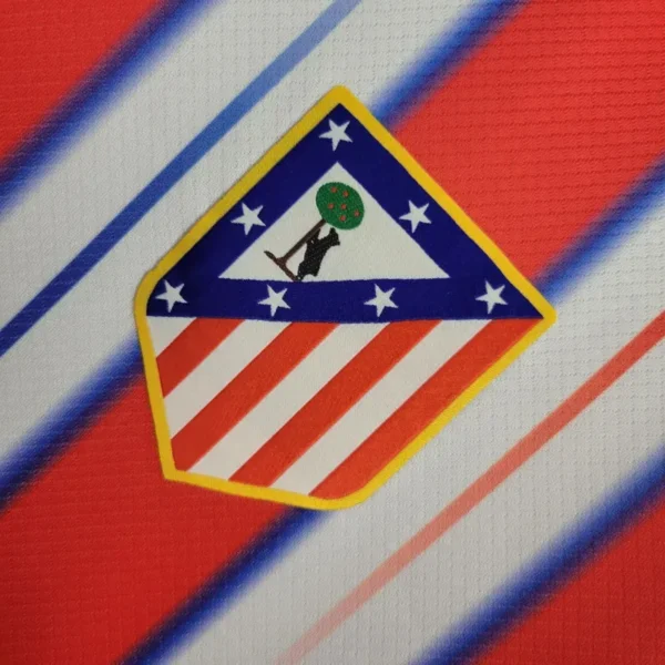 24-25 Atletico Madrid Home Soccer Jersey - Image 3