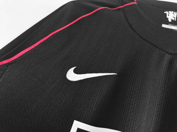 07-08 Retro Long Sleeve Manchester United #7 Ronaldo Third  Away Soccer Jersey - Image 11