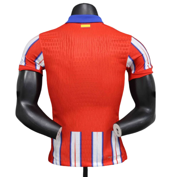 24-25 Atletico Madrid Home Soccer Jersey Player Edition - Image 2