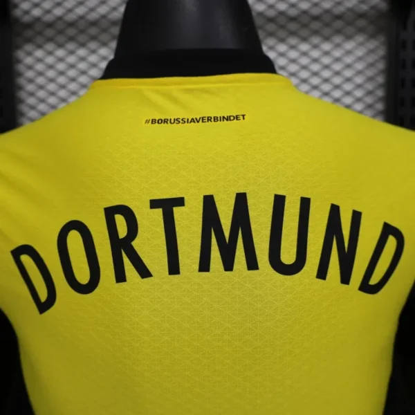 24-25 Borussia Dortmund Home Soccer Jersey Player Version - Image 6