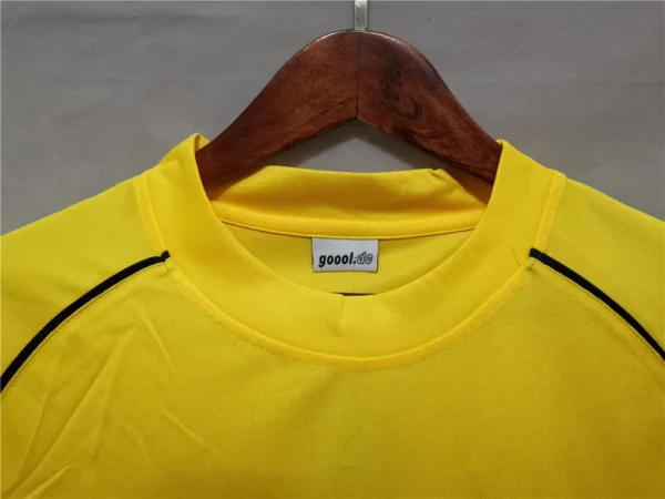 02-23 Borussia Dortmund Retro Home Jersey - Image 4
