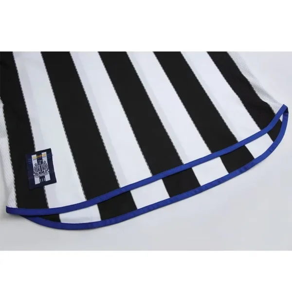 1999/00 Newcastle Retro Long Sleeve Jersey Home - Image 7