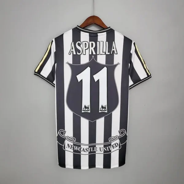 1997/99 Newcastle Retro Jersey Home - Image 7