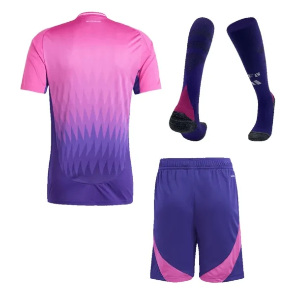 2024 Germany Euro Cup Away Whole Kit Jersey+Shorts+Socks - Image 2