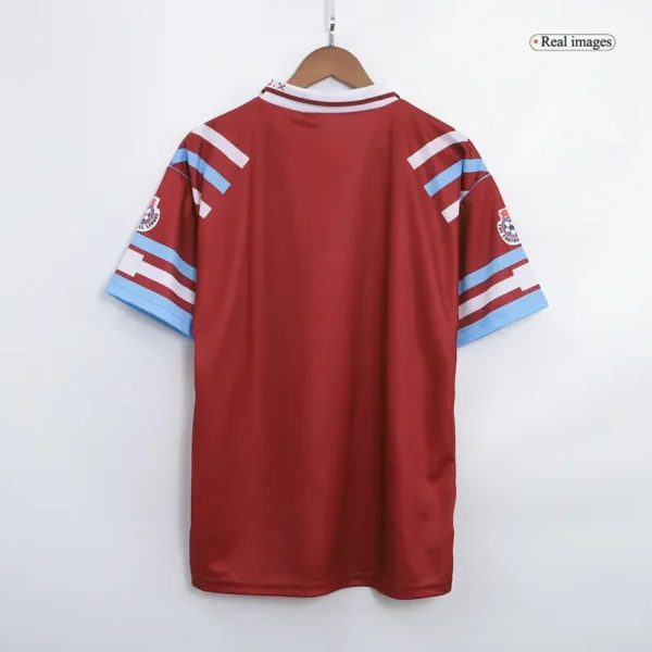 1991/92 West Ham United Retro Jersey Home - Image 2