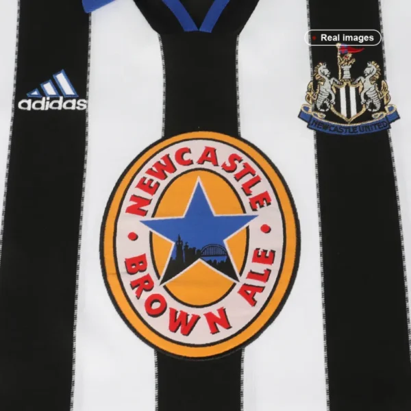 1999/00 Newcastle Retro Jersey Home - Image 5