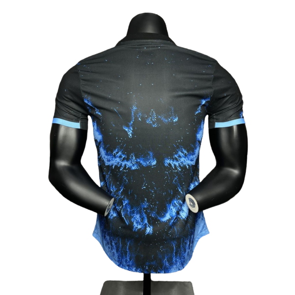 24-25 Real Madrid Ocean Blue Player Version Soccer Jersey - Image 2