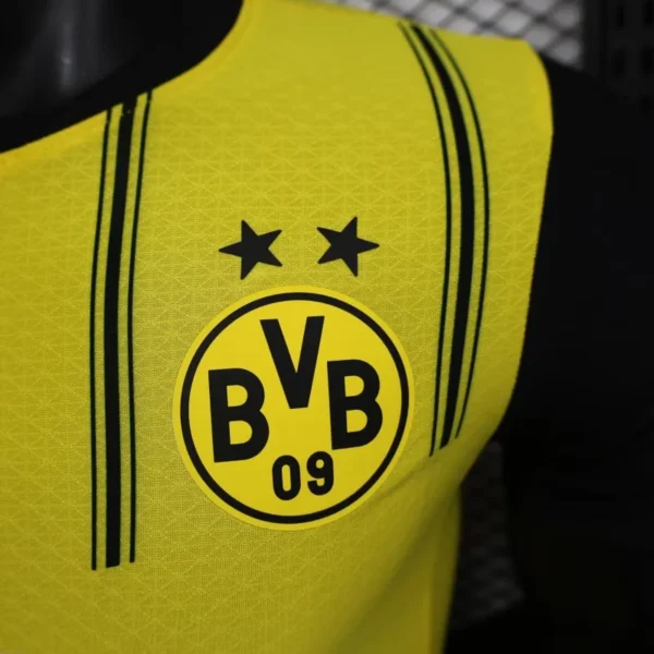 24-25 Borussia Dortmund Home Soccer Jersey Player Version - Image 3