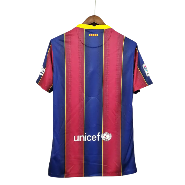 2020-21 Barcelona Home Soccer Jersey - Image 2