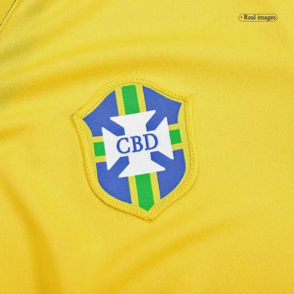 Brazil 1957 Retro Jersey Home - Image 4