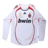 2006/07 AC Milan UCL Final Retro Jersy Away Long Sleeve