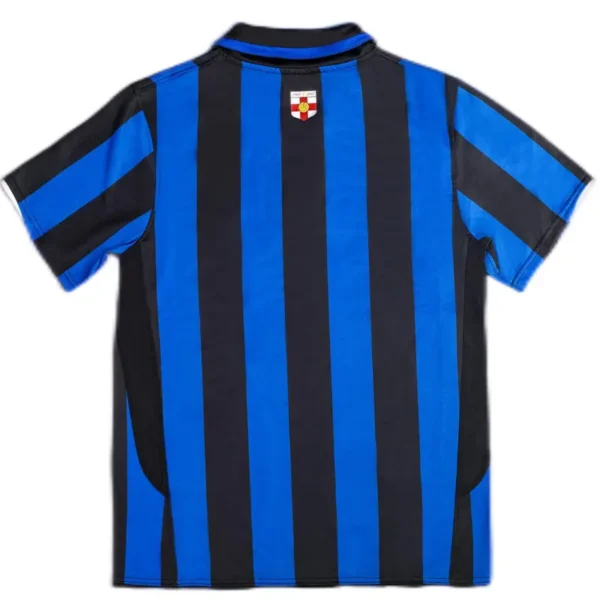 07-08 Inter Milan Retro 100th Anniversary Home Jersey - Image 6
