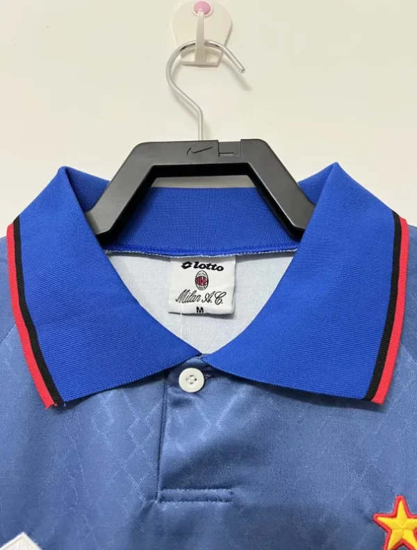 1995/96 AC Milan Retro Jersey Away - Image 8