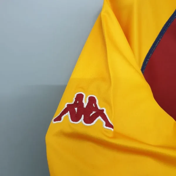 2001/02 Roma Retro Jersey Third Away Replica - Image 6