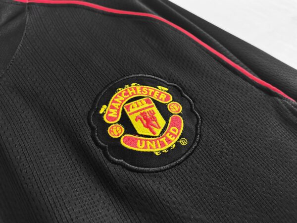07-08 Retro Long Sleeve Manchester United #7 Ronaldo Third  Away Soccer Jersey - Image 7