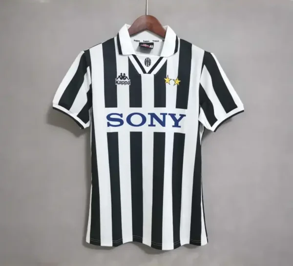 1996-97  Juventus Del Piero #10 Zidane #21 Retro Jersey Home Replica - Image 8