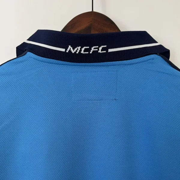 Manchester City Retro Home Jersey 2001/02 - Image 5