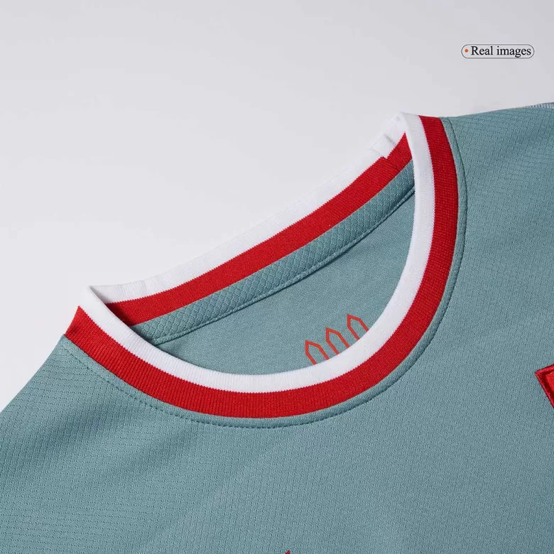 Kids Atletico Madrid Custom Away Full Soccer Kits2024/25 - bestsoccerstore