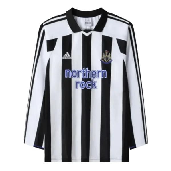 2003/04 Newcastle Retro Long Sleeve Jersey Home