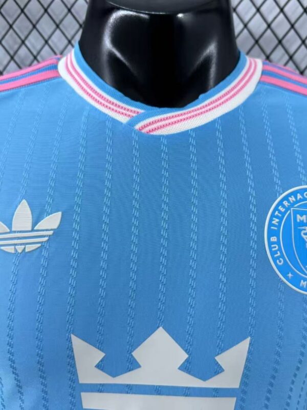 2025-26 Inter Miami CF Home Pink Soccer Jersey Player Version Shirt - Image 3