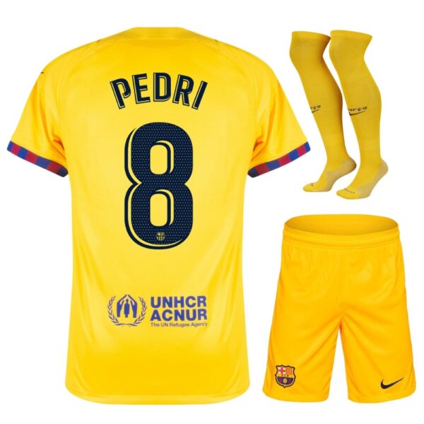 FC BARCELONA FOURTH CHILD JERSEY 22-23 PEDRI