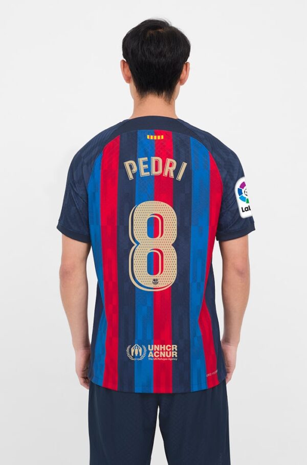 FC BARCELONA HOME JERSEY CHILDREN 22-23 PEDRI - Image 2