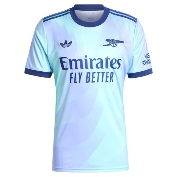 Arsenal 2024 2025 Jesus Third Child Kit Jersey - Image 3