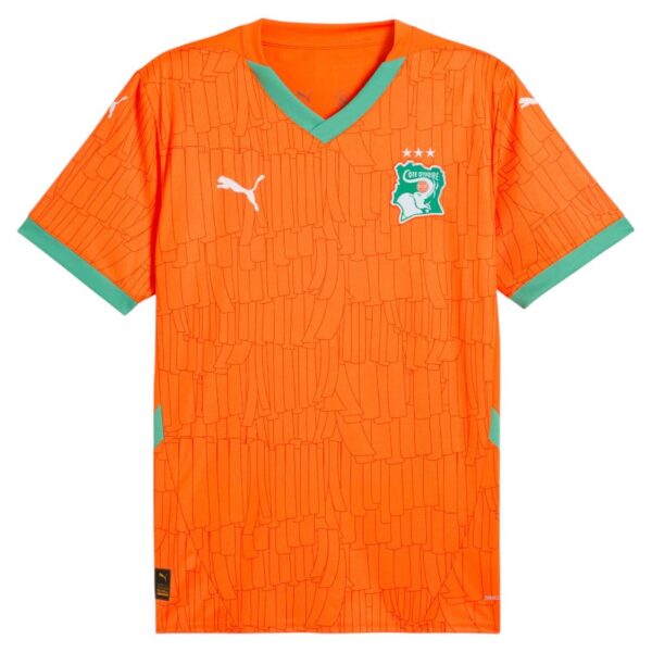 Ivory Coast Children's Home Kit Jersey 2024 2025 - Image 2